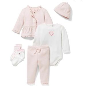 Janie and Jack 5-piece baby girl 6-12mo